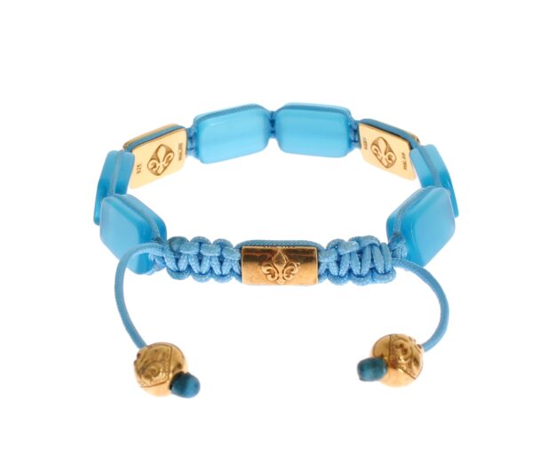 ⁦Nialaya Elegant Blue Opal & Diamond-Studded Bracelet⁩ – תמונה ⁦6⁩