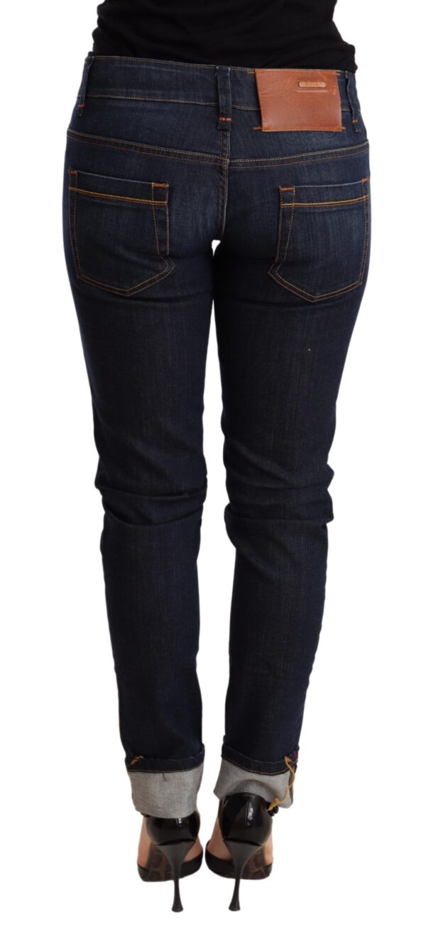 ⁦Acht Chic Dark Blue Skinny Jeans⁩ – תמונה ⁦3⁩