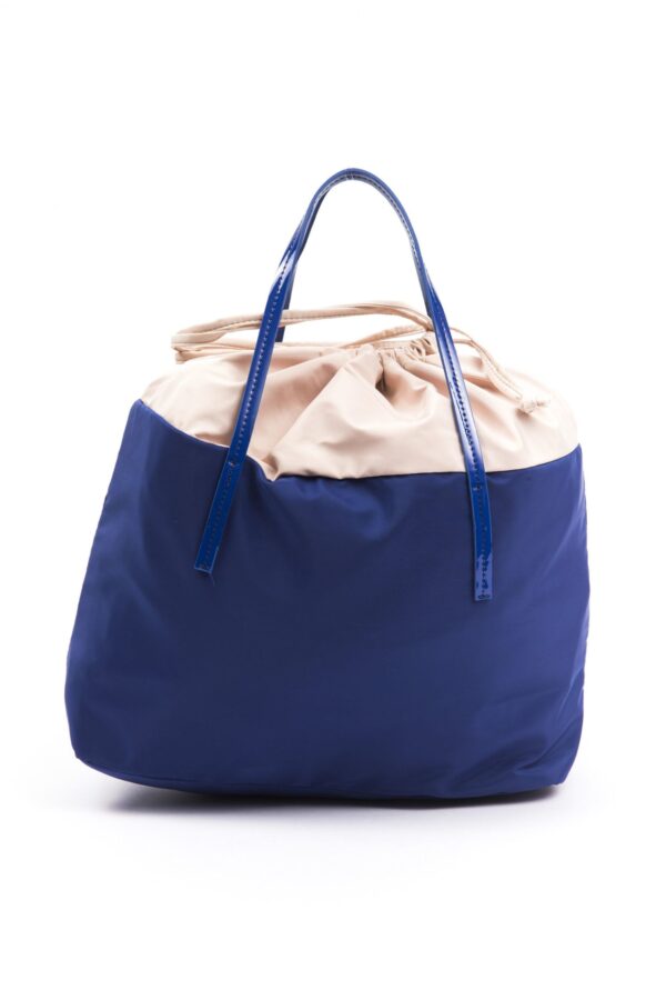 ⁦BYBLOS Blue Polyester Women Handbag⁩ – תמונה ⁦3⁩