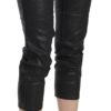 ⁦John Galliano Chic Black Mid Waist Cropped Jeans⁩ – תמונה ⁦2⁩