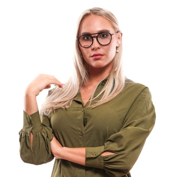 ⁦Dsquared² Sleek Black Full-Rim Designer Eyewear⁩ – תמונה ⁦4⁩