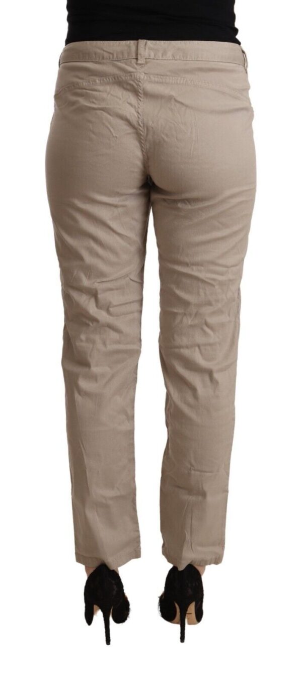 ⁦Acht Beige Mid Waist Tapered Pants⁩ – תמונה ⁦3⁩