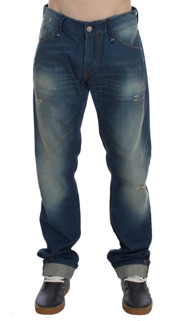 ⁦Acht Chic Baggy Low Fit Denim Delight⁩ – תמונה ⁦2⁩