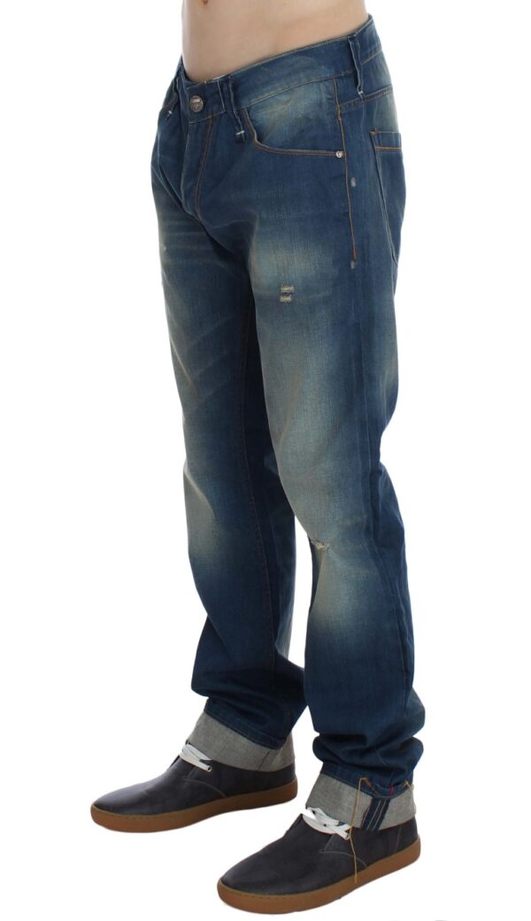 ⁦Acht Chic Baggy Low Fit Denim Delight⁩ – תמונה ⁦3⁩
