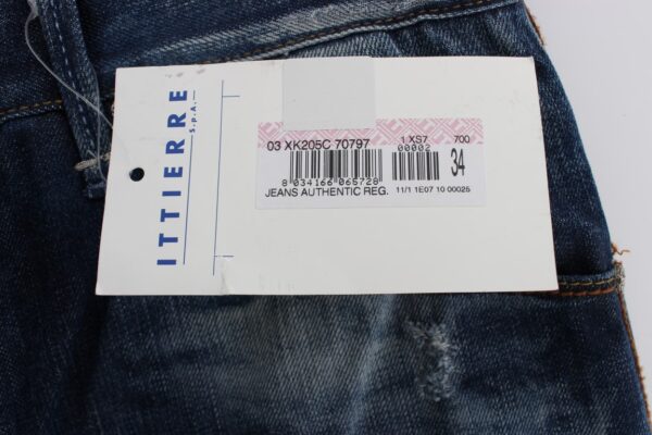 ⁦Acht Authentic Regular Fit Blue Wash Jeans⁩ – תמונה ⁦5⁩
