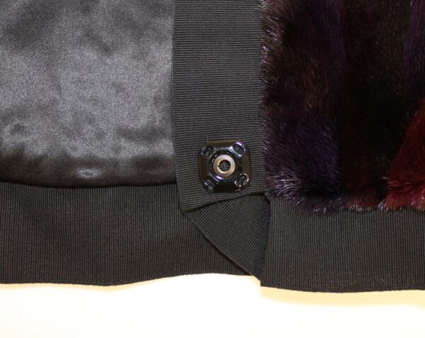 ⁦Dolce & Gabbana Exquisite Purple MINK Fur Scarf Wrap⁩ – תמונה ⁦4⁩