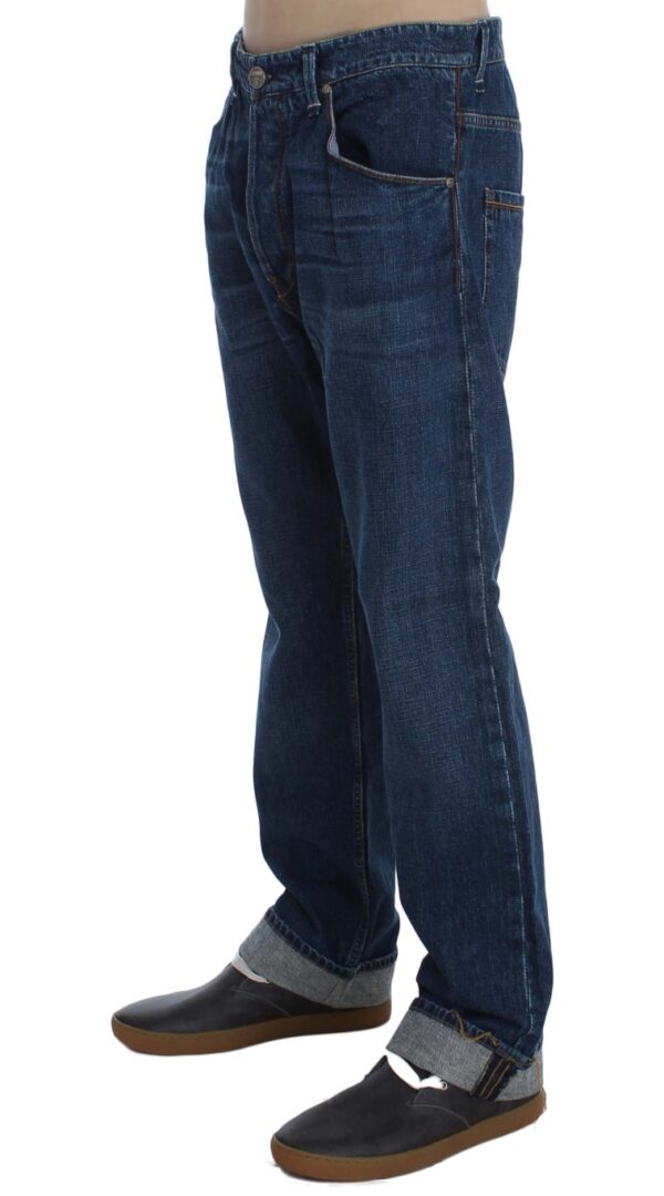 ⁦Acht Chic Baggy Loose Fit Blue Jeans for Men⁩ – תמונה ⁦2⁩