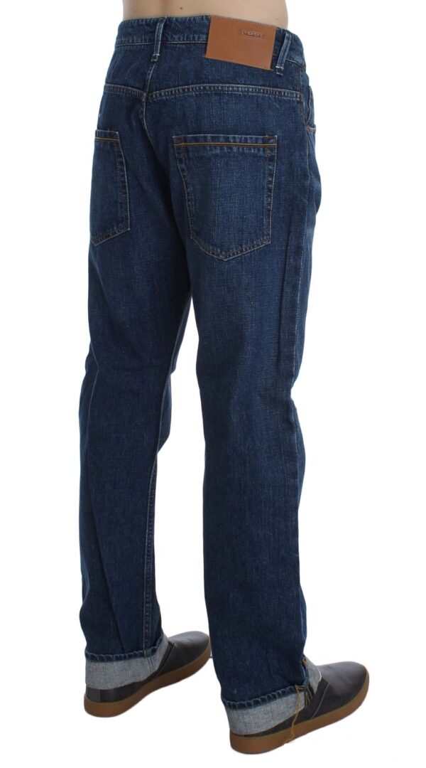 ⁦Acht Chic Baggy Loose Fit Blue Jeans for Men⁩ – תמונה ⁦4⁩