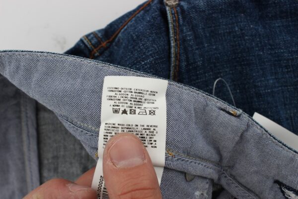 ⁦Acht Chic Baggy Loose Fit Blue Jeans for Men⁩ – תמונה ⁦6⁩