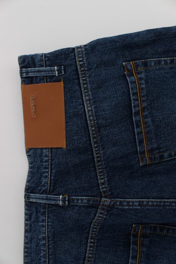 ⁦Acht Chic Baggy Loose Fit Blue Jeans for Men⁩ – תמונה ⁦8⁩
