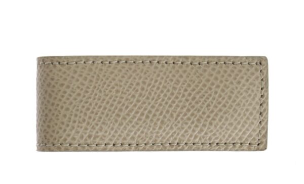 ⁦Dolce & Gabbana Elegant Beige Leather Money Clip⁩ – תמונה ⁦3⁩