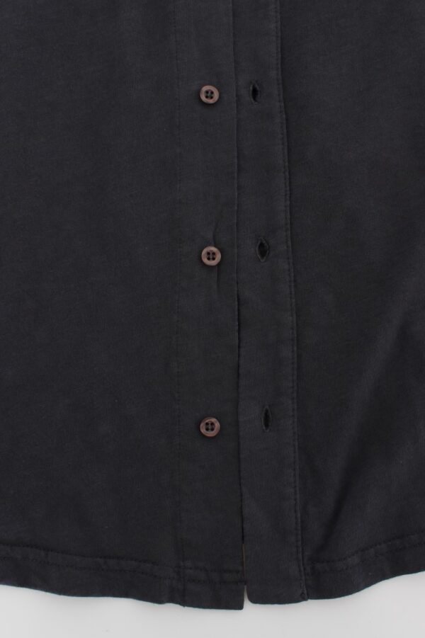 ⁦Alpha Massimo Rebecchi Sleek Gray Casual Cotton Shirt⁩ – תמונה ⁦5⁩