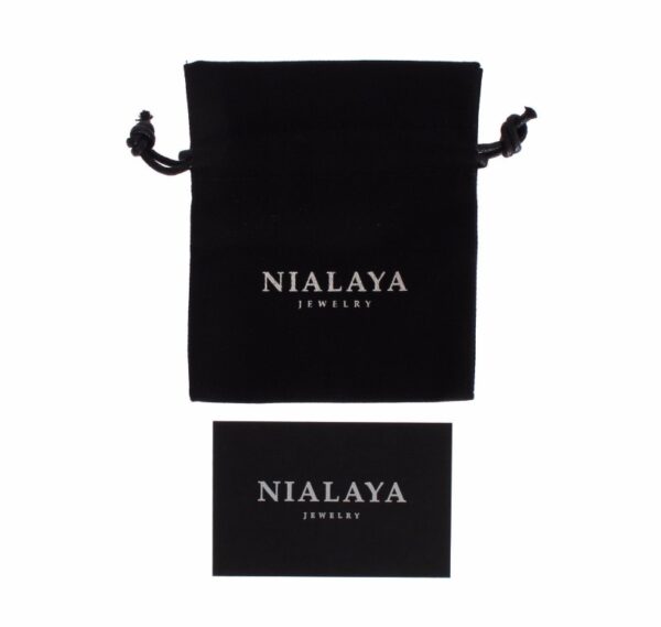 ⁦Chic Nialaya Silver CZ Bangle for Her⁩ – תמונה ⁦6⁩