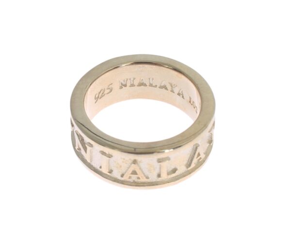⁦Nialaya Silver Splendor Sterling Ring for Men⁩ – תמונה ⁦3⁩