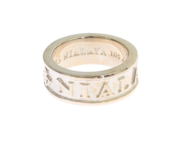 ⁦Nialaya Silver Splendor Sterling Ring for Men⁩ – תמונה ⁦6⁩