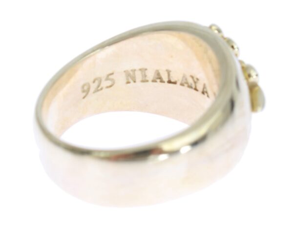 ⁦Nialaya Silver Statement Mens Ring⁩ – תמונה ⁦4⁩