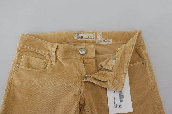 ⁦Acht Chic Brown Low Waist Skinny Corduroy Pants⁩ – תמונה ⁦4⁩