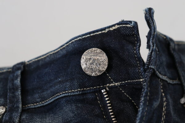 ⁦Acht Chic Blue Washed Skinny Low Waist Jeans⁩ – תמונה ⁦4⁩