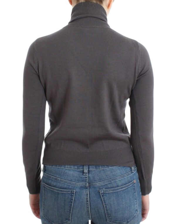 ⁦John Galliano Elegant Virgin Wool Turtleneck Sweater⁩ – תמונה ⁦3⁩