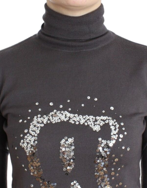 ⁦John Galliano Elegant Virgin Wool Turtleneck Sweater⁩ – תמונה ⁦5⁩