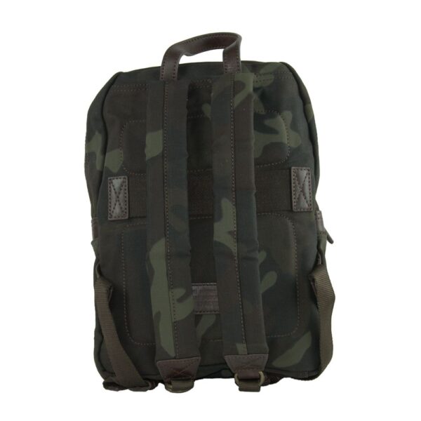 ⁦A.G. Spalding & Bros Green Cotton Men Backpack⁩ – תמונה ⁦3⁩