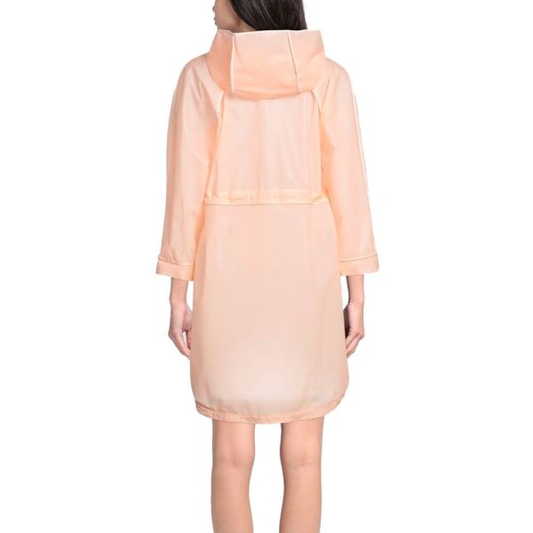 ⁦Elisabetta Franchi Powder Pink Long Waterproof Jacket⁩ – תמונה ⁦2⁩