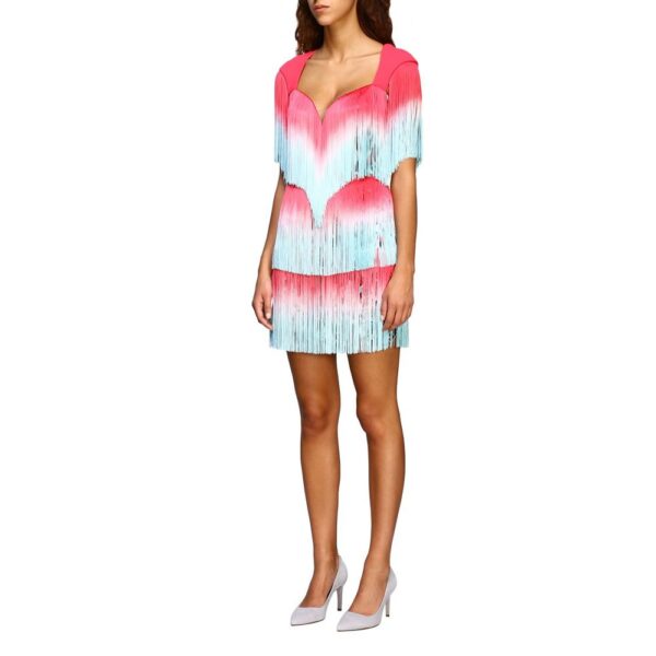 ⁦Elisabetta Franchi Pink Polyester Women Dress⁩ – תמונה ⁦2⁩