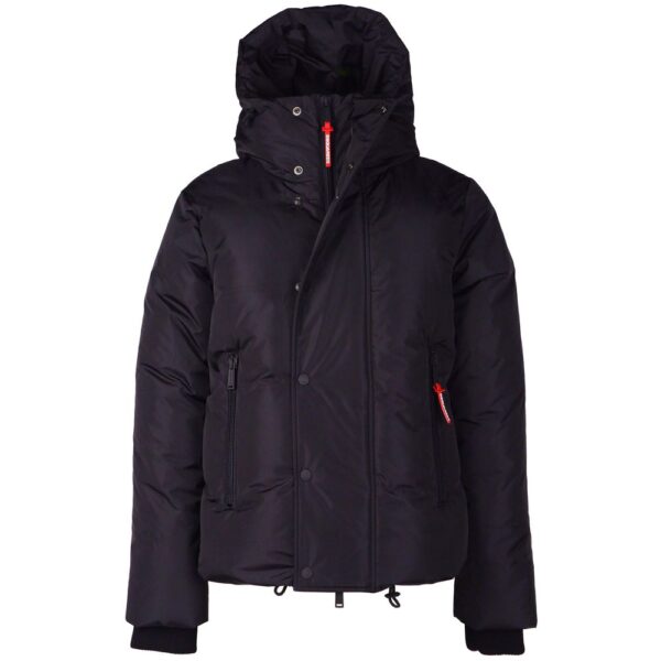 ⁦Dsquared² Black Nylon Men Jacket⁩ – תמונה ⁦3⁩
