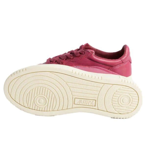 ⁦Autry Fuchsia Goatskin Women Sneaker⁩ – תמונה ⁦4⁩