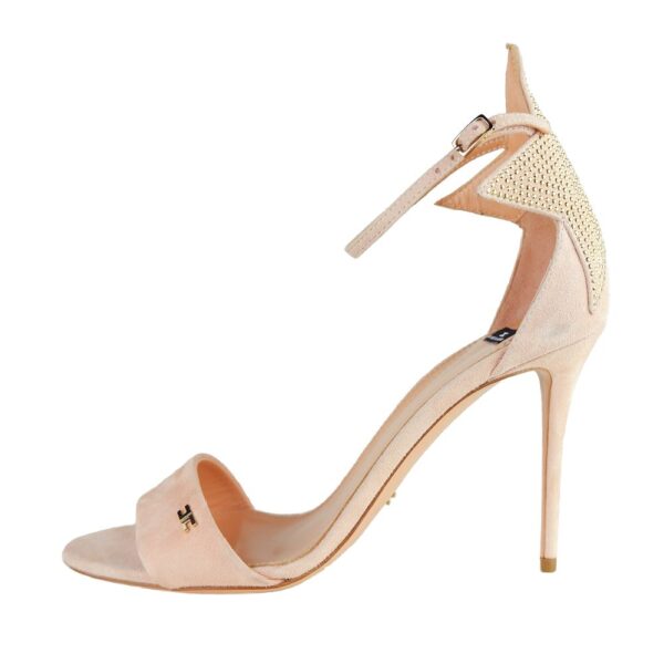 ⁦Elisabetta Franchi Studded Star Suede Heeled Sandals⁩ – תמונה ⁦2⁩
