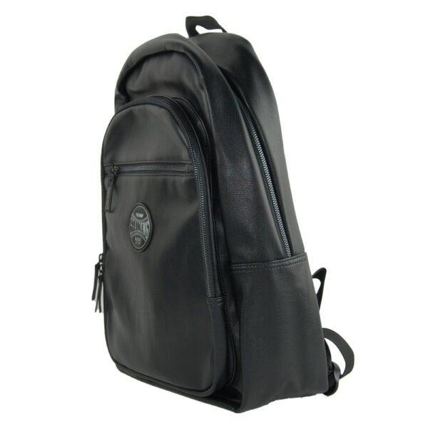 ⁦A.G. Spalding & Bros Black Polyethylene Men Backpack⁩ – תמונה ⁦2⁩