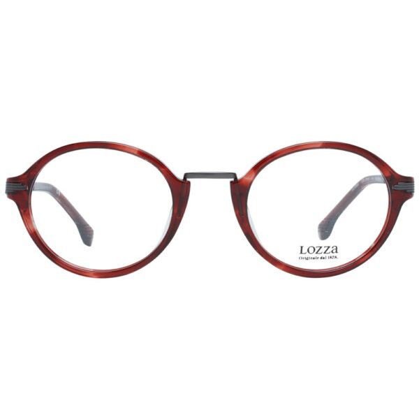 ⁦Lozza Burgundy Unisex Optical Frames⁩ – תמונה ⁦2⁩