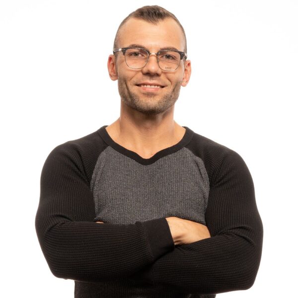 ⁦Lozza Brown Unisex Optical Frames⁩ – תמונה ⁦5⁩