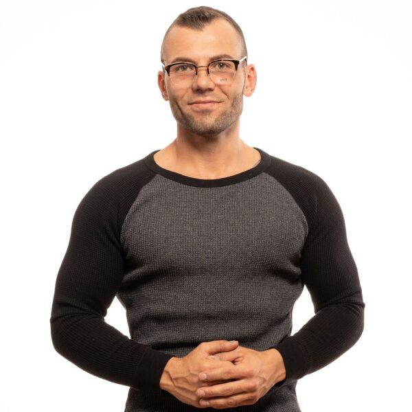 ⁦Lozza Brown Unisex Optical Frames⁩ – תמונה ⁦5⁩