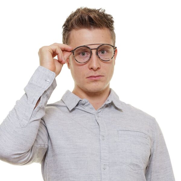 ⁦Police Gray Men Optical Frames⁩ – תמונה ⁦4⁩