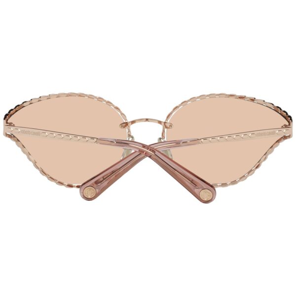 ⁦Roberto Cavalli Rose Gold Women Sunglasses⁩ – תמונה ⁦3⁩