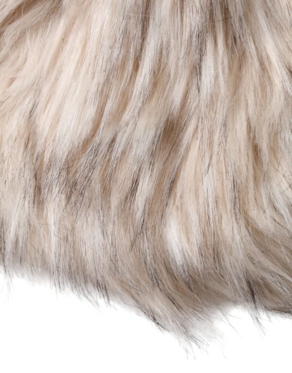 ⁦Dolce & Gabbana Beige Acrylic Fur Women Bucket Hat⁩ – תמונה ⁦3⁩