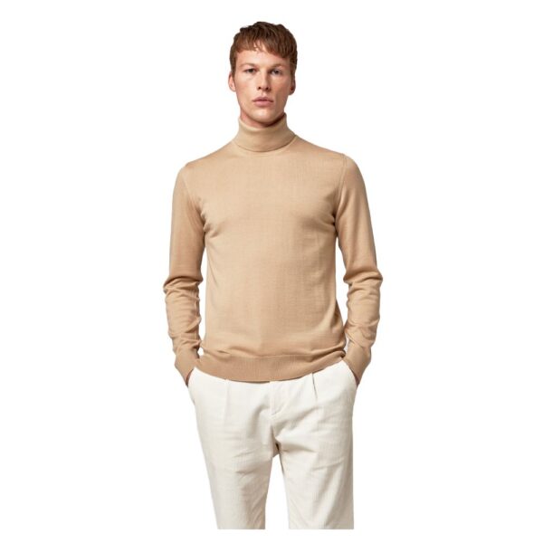 ⁦Alpha Studio Beige Cashmere Sweater⁩ – תמונה ⁦2⁩