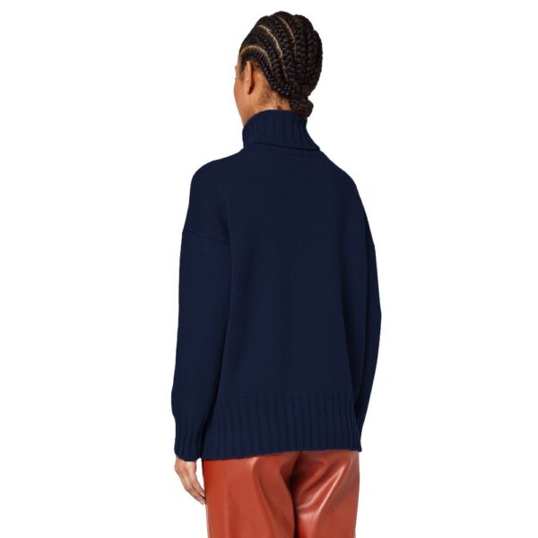 ⁦Alpha Studio Blue Cashmere Sweater⁩ – תמונה ⁦2⁩