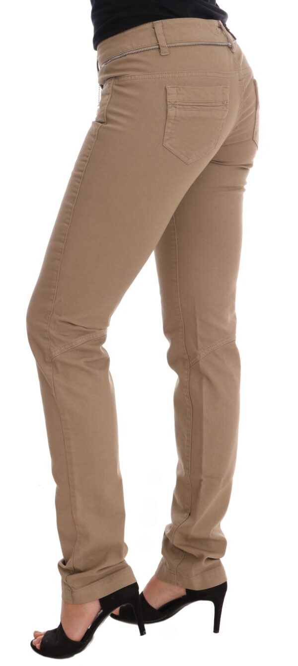 ⁦Costume National Beige Super Slim Fit Denim Delight⁩ – תמונה ⁦2⁩