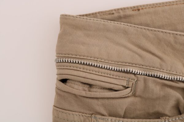 ⁦Costume National Beige Super Slim Fit Denim Delight⁩ – תמונה ⁦6⁩