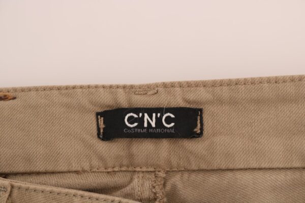 ⁦Costume National Beige Super Slim Fit Denim Delight⁩ – תמונה ⁦7⁩