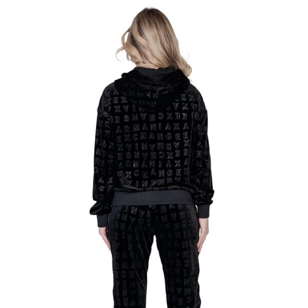 ⁦Armani Exchange Black Polyester Sweater⁩ – תמונה ⁦2⁩