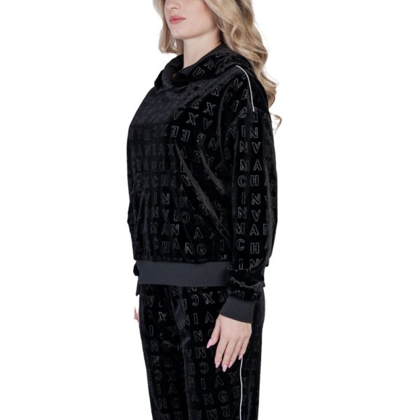 ⁦Armani Exchange Black Polyester Sweater⁩ – תמונה ⁦4⁩