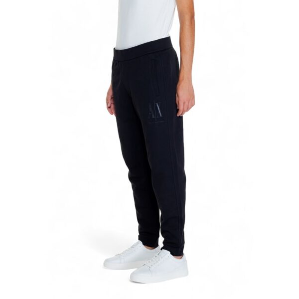 ⁦Armani Exchange Black Cotton Jeans & Pant⁩ – תמונה ⁦4⁩