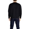⁦Armani Exchange Black Cotton T-Shirt⁩ – תמונה ⁦3⁩