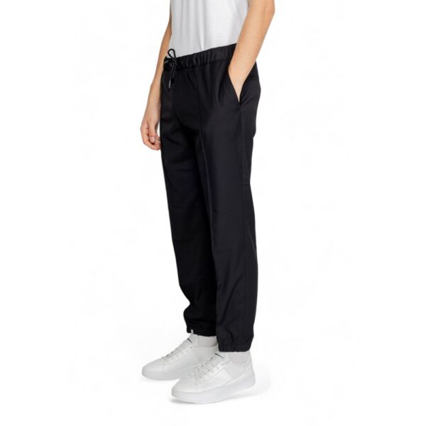 ⁦Armani Exchange Black Polyester Jeans & Pant⁩ – תמונה ⁦3⁩