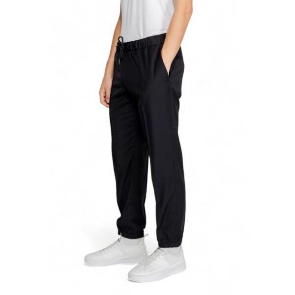 ⁦Armani Exchange Black Polyester Jeans & Pant⁩ – תמונה ⁦4⁩