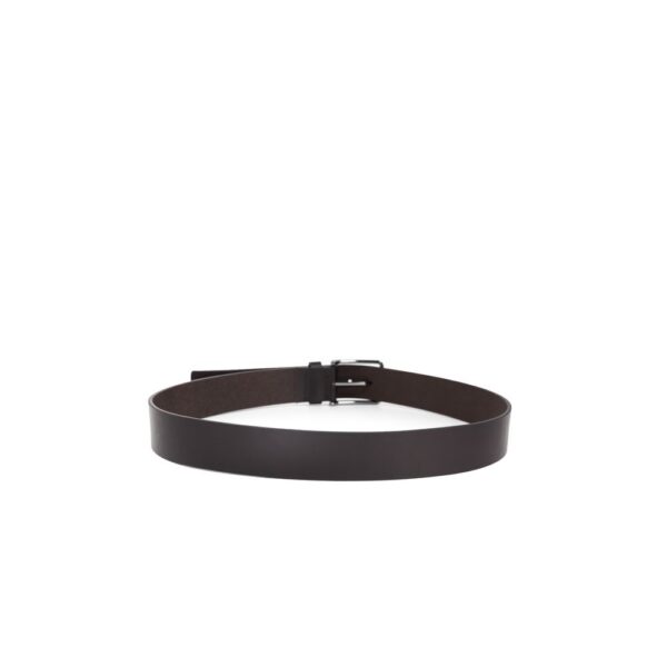⁦Calvin Klein Brown Leather Belt⁩ – תמונה ⁦5⁩