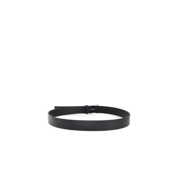 ⁦Calvin Klein Black Leather Belt⁩ – תמונה ⁦3⁩